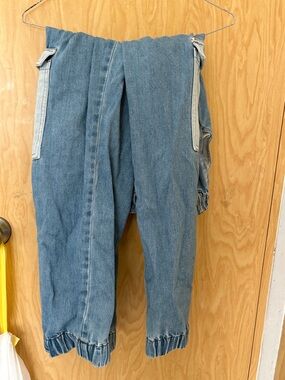 Men's Blue Denim Jogger Jeans